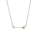 Necklace with Arrow in Sterling Silver - Forever in Harmony