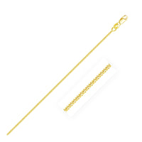 10k Yellow Gold Gourmette Chain (1.40 mm) - Forever in Harmony