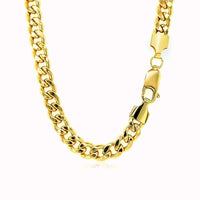 5.5mm 10k Yellow Gold Light Miami Cuban Chain | - Forever in Harmony