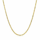 Diamond Cut Fancy Links Pendant Chain in Yellow Gold (1.50 mm) - Forever in Harmony