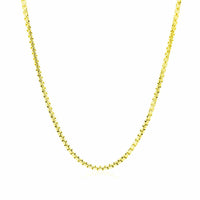 14k Yellow Gold Round Box Chain (1.8 mm) - Forever in Harmony