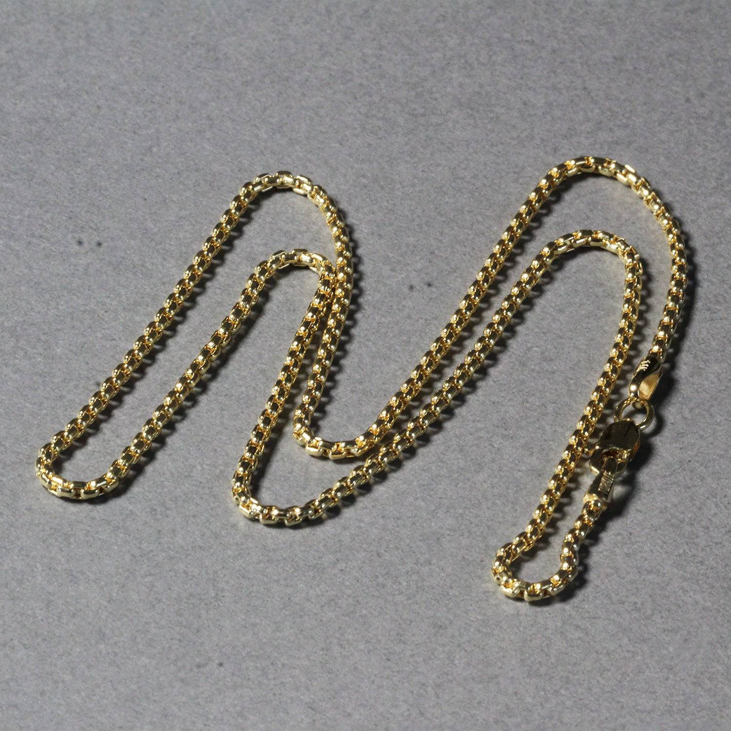 14k Yellow Gold Round Box Chain (1.8 mm) - Forever in Harmony