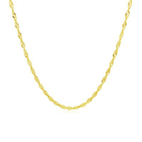 10k Yellow Gold Singapore Chain (1.50 mm) | 16'' - Forever in Harmony