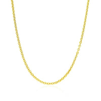 14k Yellow Gold Forsantina Lite Cable Link Chain (1.80 mm) - Forever in Harmony