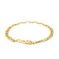 14k Yellow Gold Mariner Link Bracelet (5.10 mm) | - Forever in Harmony