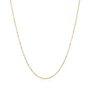 10k Yellow Gold Singapore Chain 0.8mm (0.80 mm) - Forever in Harmony