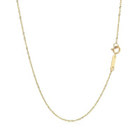 10k Yellow Gold Singapore Chain 0.8mm (0.80 mm) - Forever in Harmony