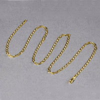 14k Yellow Gold Mariner Link Chain (3.20 mm) - Forever in Harmony