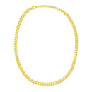 14k Yellow Gold Cuban Chain Choker Necklace - Forever in Harmony