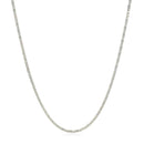 14k White Gold Lumina Pendant Chain (1.00 mm) - Forever in Harmony