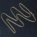 10k Yellow Gold Solid Diamond Cut Rope Chain (1.40 mm) - Forever in Harmony