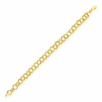 14k Yellow Gold Lite Charm Bracelet (8.00 mm) | 7.25'' - Forever in Harmony