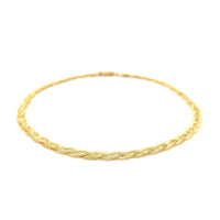 14k Yellow Gold Braided Bracelet  (3.50 mm) | 7'' - Forever in Harmony