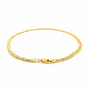 14k Yellow Gold Braided Bracelet  (3.50 mm) | 7'' - Forever in Harmony