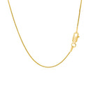 14k Yellow Gold Round Snake Chain (0.90 mm) - Forever in Harmony