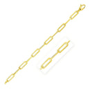 14K Yellow Gold Wide Paperclip Chain (6.1 mm) | - Forever in Harmony