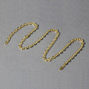 14k Yellow Gold Puffed Mariner Link Chain (4.70 mm) | - Forever in Harmony