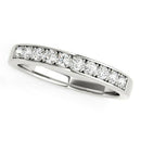 14k White Gold Classic Diamond Wedding Band (1/4 cttw) - Forever in Harmony