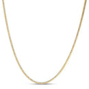 14k Yellow Gold Round Pave Franco Chain (2.30 mm) - Forever in Harmony