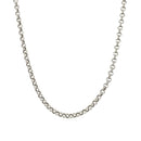 10k White Gold Rolo Chain (2.40 mm) - Forever in Harmony