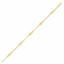 14k Yellow Gold Infinity Ankle Bracelet - Forever in Harmony