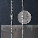 14k White Gold Singapore Chain (2.10 mm) - Forever in Harmony