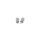 14k White Gold Classic Round Stud Earrings (6mm) - Forever in Harmony