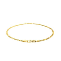 14k Yellow Gold Figaro Anklet 1.5mm - Forever in Harmony