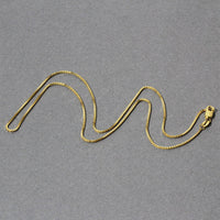 10k Yellow Gold Classic Box Chain (0.94 mm) - Forever in Harmony