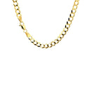 14k Yellow Gold Solid Curb Chain (4.70 mm) | 20'' - Forever in Harmony