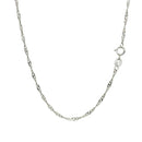 10k White Gold Singapore Chain (1.50 mm) | 16'' - Forever in Harmony