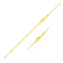 Extendable Cable Chain in 18k Yellow Gold (1.00 mm) - Forever in Harmony