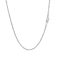 14k White Gold Sparkle Chain (1.10 mm) - Forever in Harmony