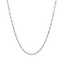 Sterling Silver 1.6mm Singapore Style Chain (1.50 mm) - Forever in Harmony