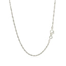 Sterling Silver 1.6mm Singapore Style Chain (1.50 mm) - Forever in Harmony