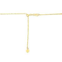 14k Yellow Gold Adjustable Sparkle Chain (1.20 mm) - Forever in Harmony