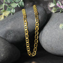 10k Yellow Gold Mariner Link Chain (5.10 mm) | - Forever in Harmony