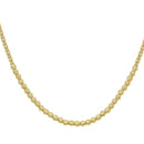 Graduated Bead Necklace in 14K Yellow Gold | - Forever in Harmony