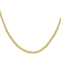 Graduated Bead Necklace in 14K Yellow Gold | 18 - Forever in Harmony