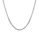 14k White Gold Classic Box Chain (1.4 mm) - Forever in Harmony