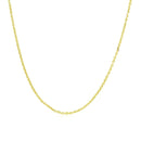 14k Yellow Gold Adjustable Cable Chain (1.10 mm) | 22'' - Forever in Harmony