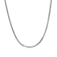 14k white Gold Franco Chain (1.60 mm) - Forever in Harmony