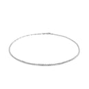 14k White Gold Sparkle Anklet 1.5mm | 10'' - Forever in Harmony