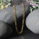 10k Yellow Gold Lite Figaro Chain (3.70 mm) - Forever in Harmony