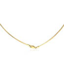 14k Yellow Gold Classic Omega Style Necklace (2.00 mm) - Forever in Harmony