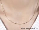 14k Yellow Gold Octagonal Shiny Snake Chain (0.85 mm) - Forever in Harmony