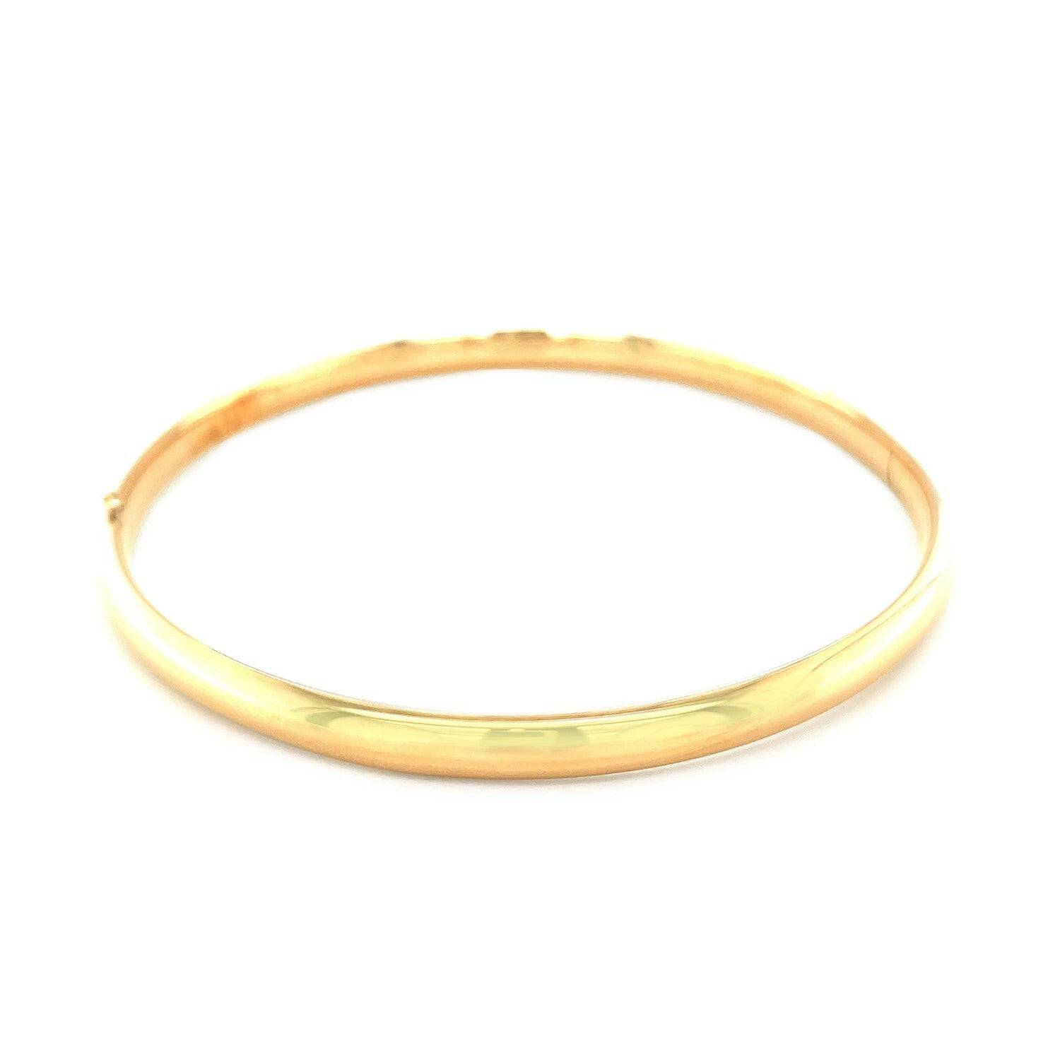 Classic Bangle in 14k Yellow Gold (5.00 mm) |