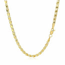 14k Yellow Gold Heart Chain (3.00 mm) | - Forever in Harmony