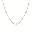 14k Yellow Gold CZ By the Yard Long Links - Forever in Harmony