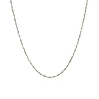 10k White Gold Singapore Chain  (1.10 mm) - Forever in Harmony